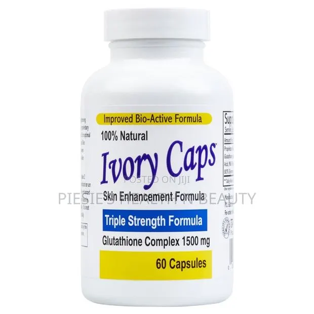Ivory Caps Glutathione Skin Whitening 1500 Mg Thistle · Photo 1
