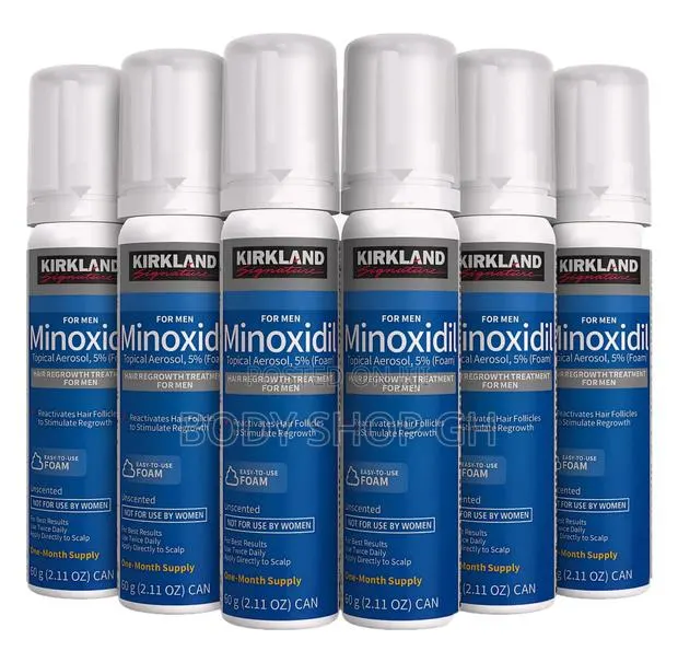 Kirkland Signature- Kirkland Minoxidil Foam Hair Regrowth Treatment · Photo 1