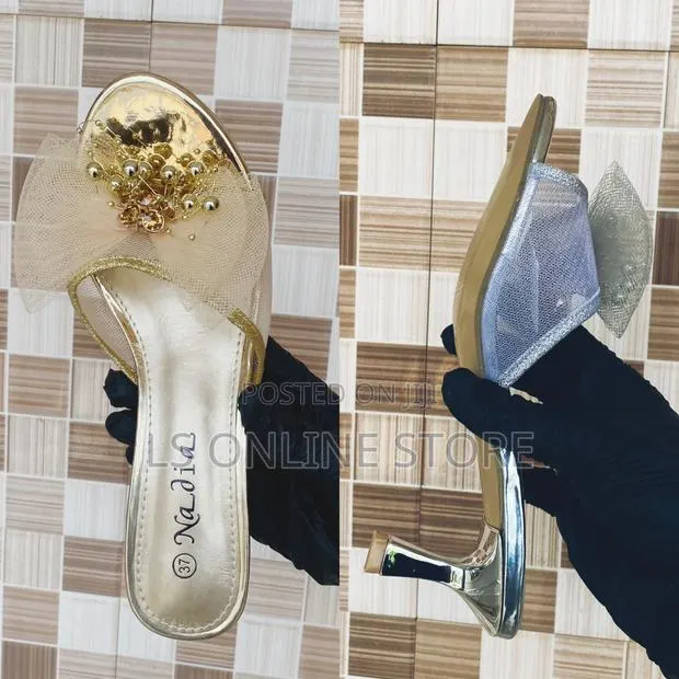 Silver and Gold Heels · Photo 1