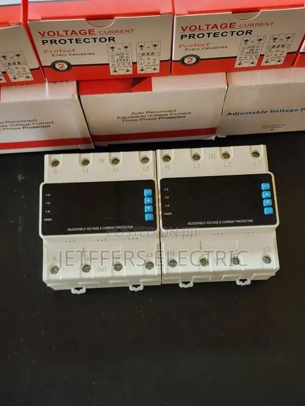 4 Pole Voltage and Current Protector · Photo 1