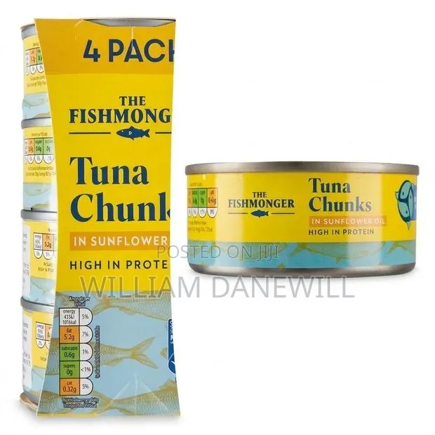 Fishmonger Tuna Chunks-(4 Pack) · Photo 1