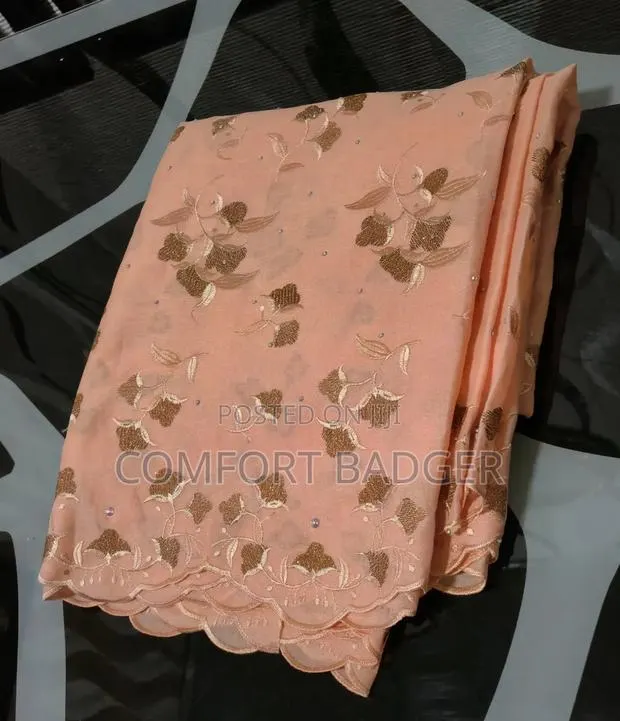 Stunning Peach Lace