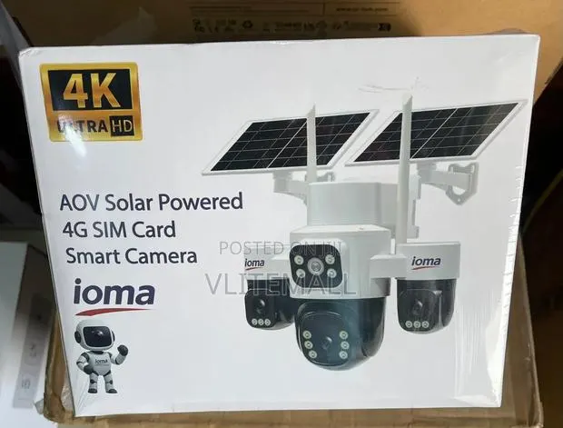 Ultra AOV 4G 4 Lenses Solar PTZ Camera (