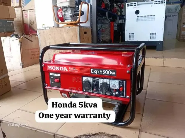Original Honda 5kVA 6.5kW Generator – Electric Start5kva · Photo 1