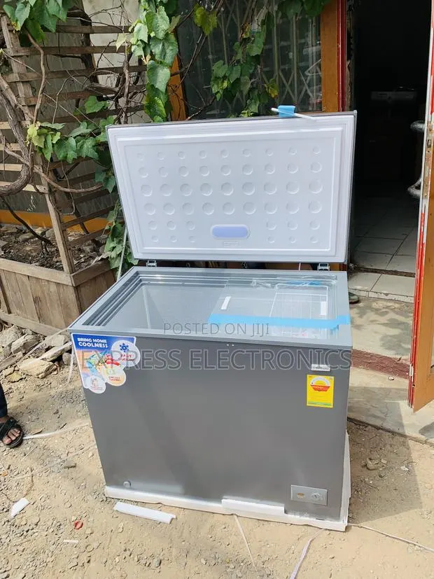 Text Us Single Door Nasco 318l Chest Freezer - NAS-425FL - Silver · Photo 1
