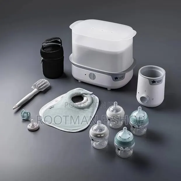 Tommee Tippee Closer to Nature Complete Feeding Set, Electric Steam. · Photo 1