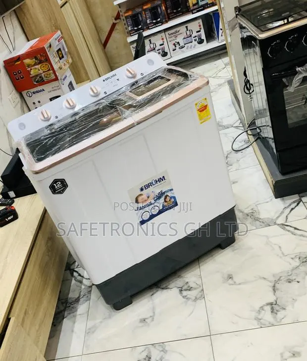 Order Perfect Bruhm 12kg Twin Tub Semi Automatic BWT-120H · Photo 1