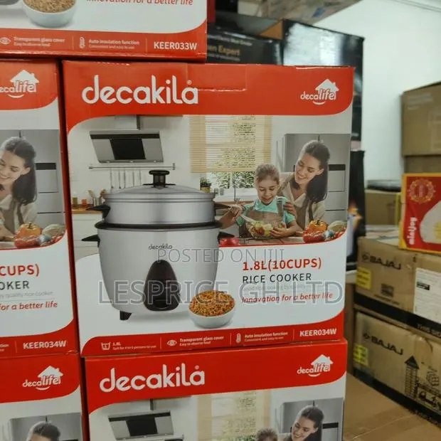 Ultra Modern Non Stick Inner Pot 1.5L Decakila Rice Cooker · Photo 1