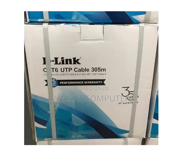 Dlink Cat6 24 Awg Utp Cable 305m · Photo 1
