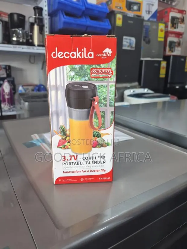 Decakila 300ml Cordless Portable Blender 30W – KMJB035W · Photo 1