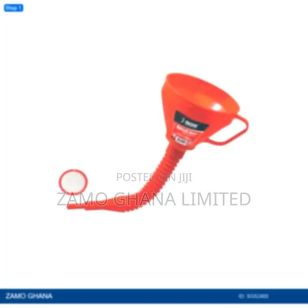 Plastic Oil Funnel Red or Yellow - Sgs2400 · Photo 1
