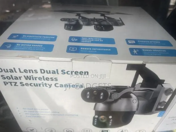 Dual Lens Dual Screen Wireless PTZ Security Camera · Photo 2