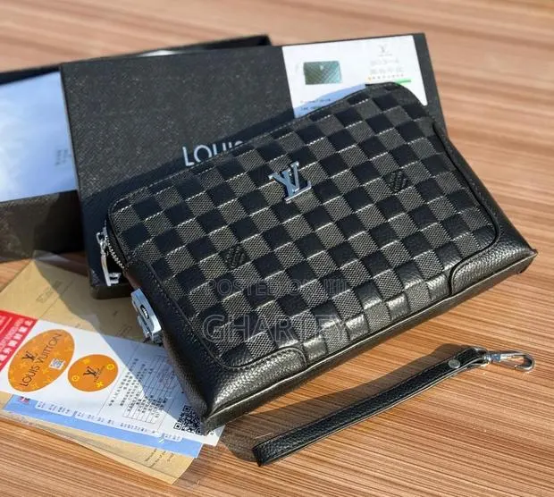 Louis Vuitton Quality Leather Men’S Clutch Bag · Photo 1