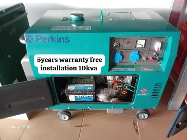 Celesti Core Perkins Generator Diesel 10kva 13000watts · Photo 1