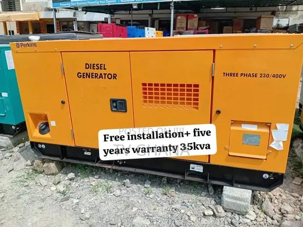 Clean Perkins 35kVA Diesel Genset – Low Fuel Consumption 35kva · Photo 1
