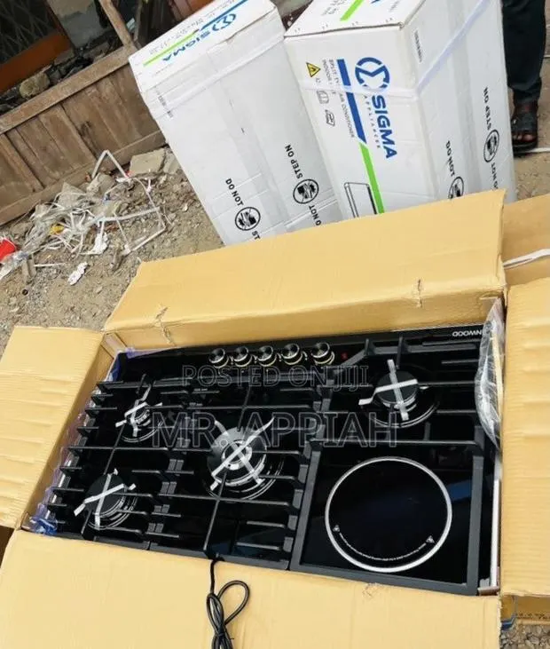Get Premium Kenwood 90cm 4 Gas + 1 Electric Hob · Photo 1