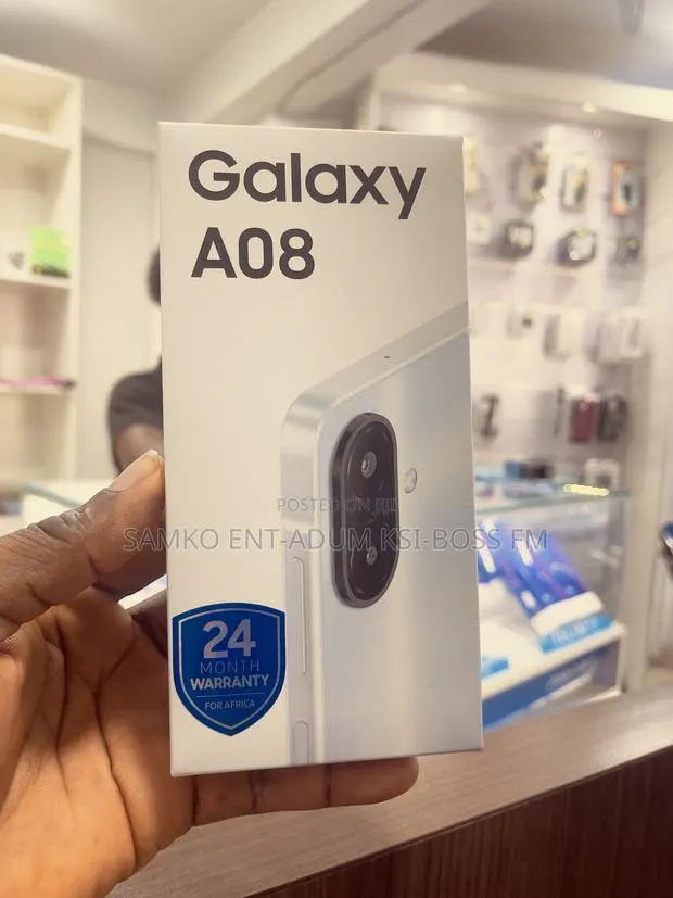New Samsung Galaxy A08 64 GB White · Photo 1