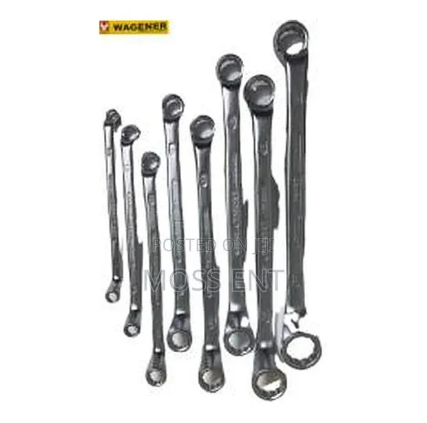 Wagener Double Ring Spanner Set 8pcs 8-22mm - Ss-8-Dr · Photo 1