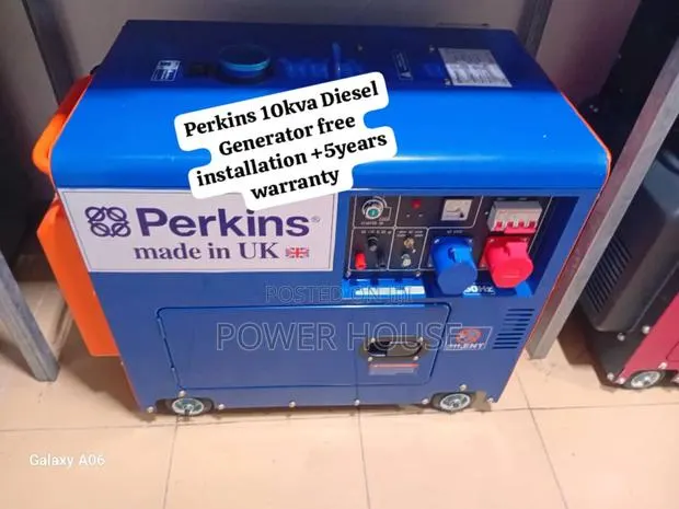 Just Generate Perkins Diesel Generator 10kva Silent · Photo 1