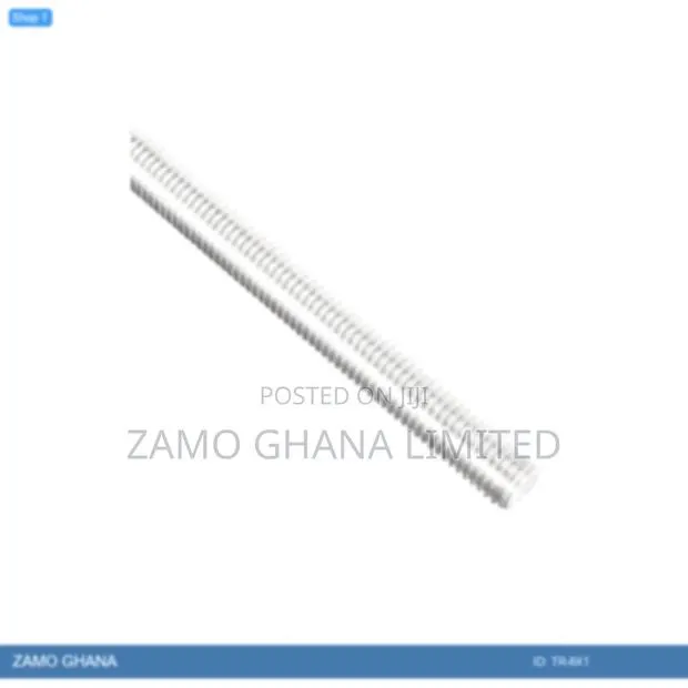 Threaded Rod 8mm X 1m (1 Meter) - Tr-8x1 · Photo 1