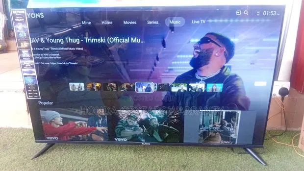 AILYONS 50” Smart TV – Premium Big Screen Entertainment 50inches · Photo 1