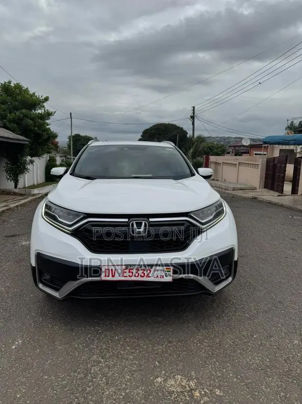 Honda CR-V 2022 White · Photo 1