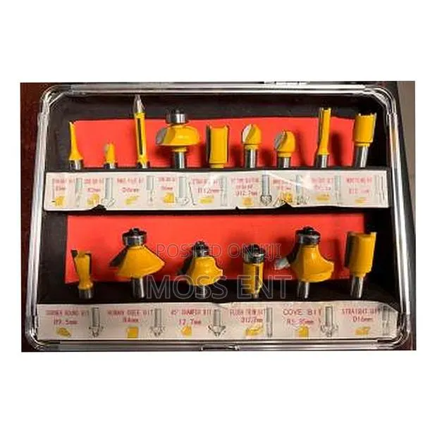 Router Bit Set 15pcs Type 1 - RBS-15 · Photo 1