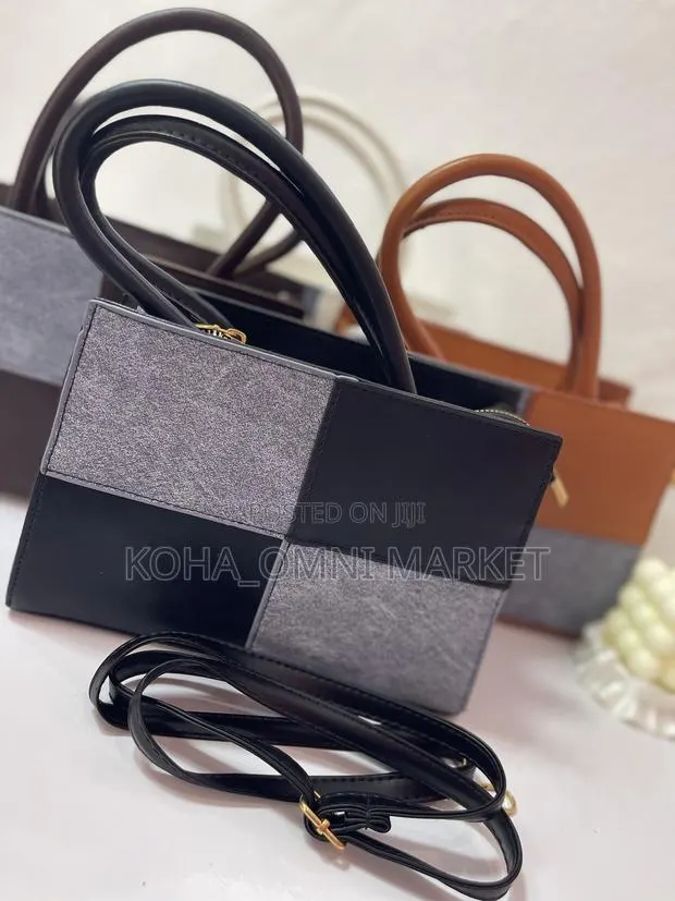 Denim Style Patchwork Bag · Photo 1