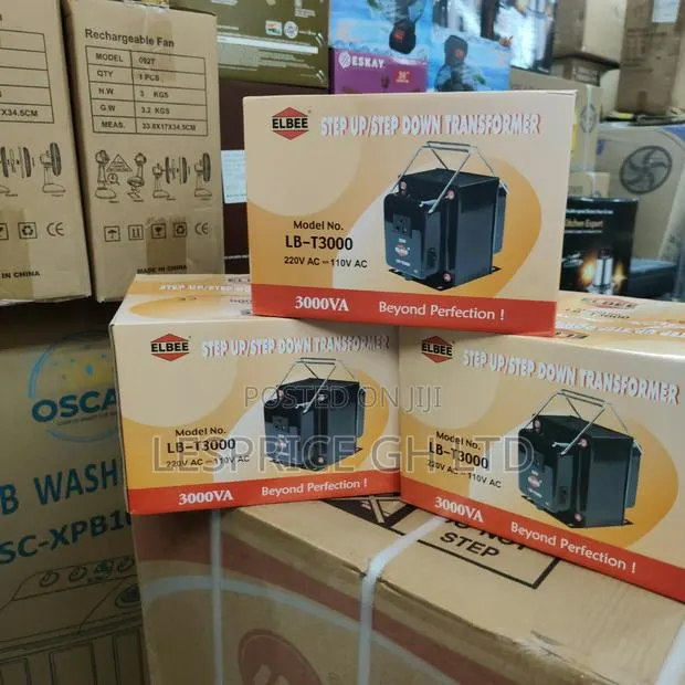 Stylishly Designed 3000W Step Up & Down Transformer From Elbee · Photo 1