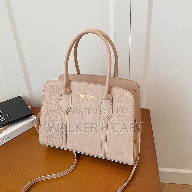 Women's Croc-Embossed Top-Handle Satchel Bag · Photo 1