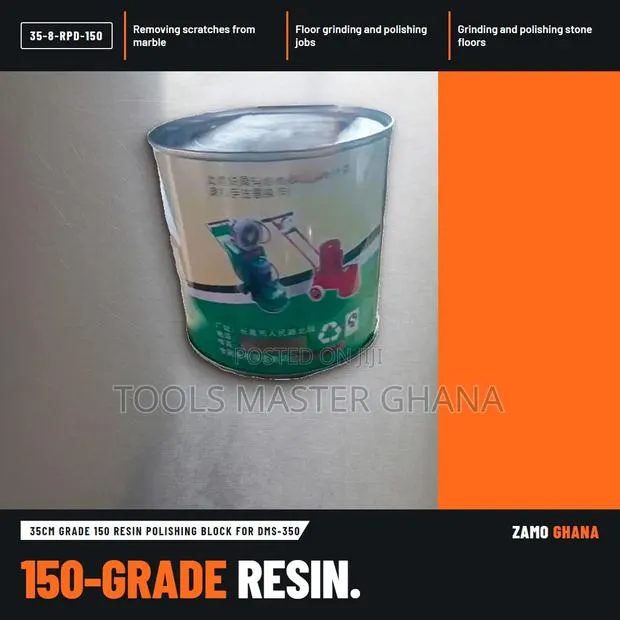 35Cm Grade 150 Resin Polishing Block for DMS-350 - 35-8-RPD-150 · Photo 1