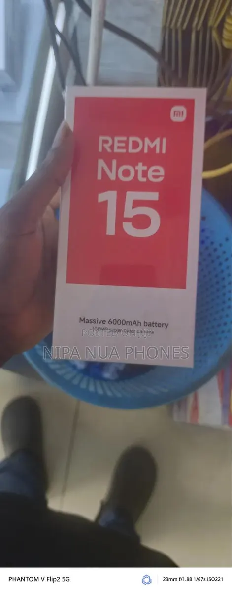 New Xiaomi Redmi Note 15 128 GB Black · Photo 1