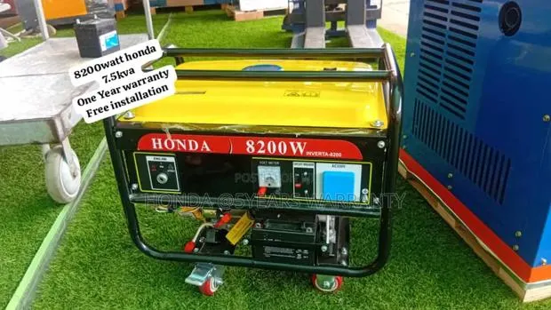 Smooth Energy Honda 7.5kva Generator Petrol 8200watt 7.5kva · Photo 1