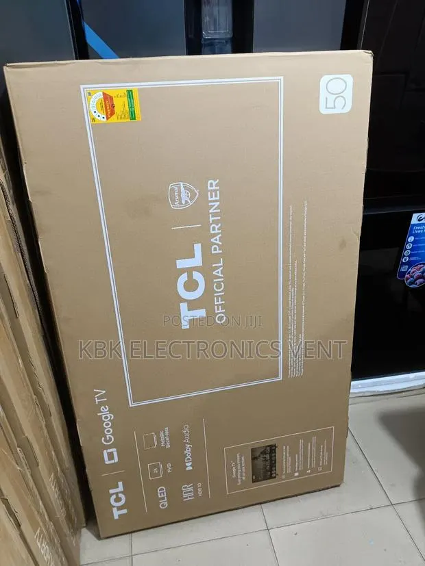 TCL 50" Qled HDR 2k Smart Android Led TV · Photo 1