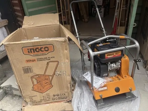 90kg Plate Compactor With 6.5HP - Gcp100-2 · Photo 1