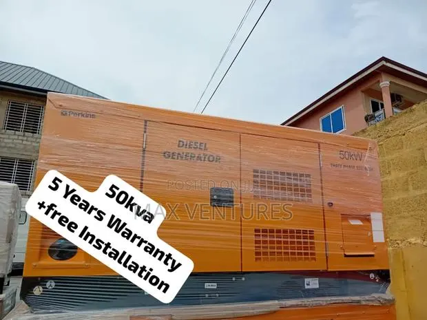 50kva Diesel Perkins Engine Yellow Strong Competence · Photo 1