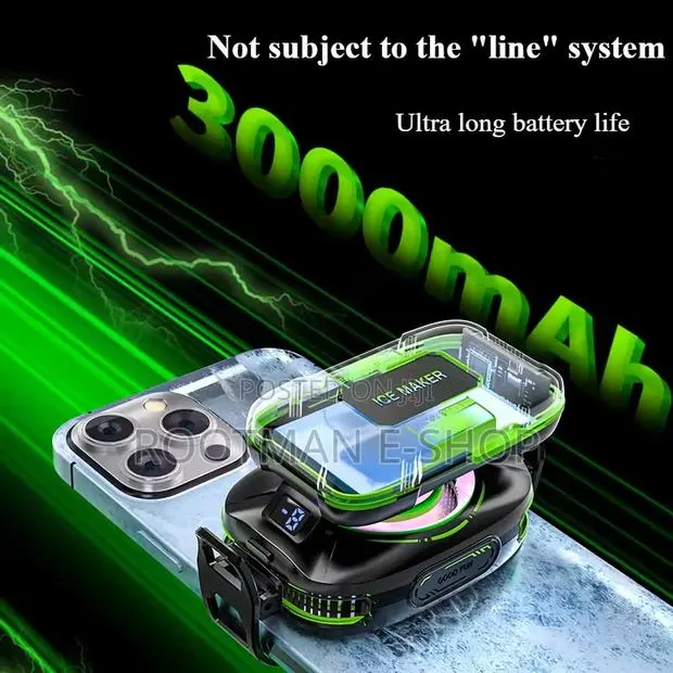 Js85 Clip on Semiconductor Phone Cooler With Digital Display · Photo 1