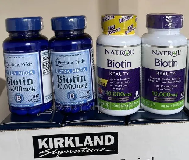 10,000mcg Biotin (Hair Beard Growth Hairloss Treatment) · Photo 1