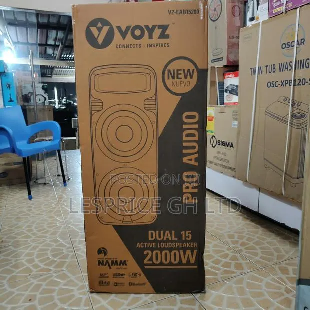 Enjoy Unbeatable Prices on Our Flawless 2000W Voyz Bluetooth Speaker · Photo 1