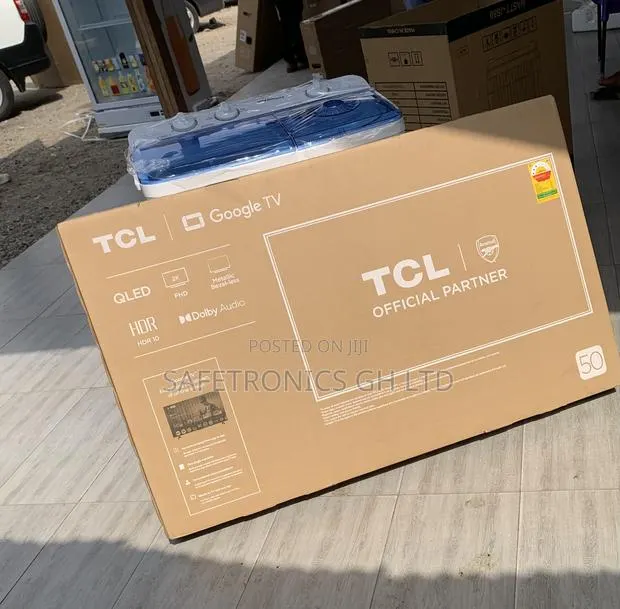 TCL Slim Design 50 Inch Android 50s5k Qled Frameless Tv · Photo 1