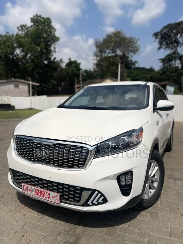 Kia Sorento 2.4L LX AWD 2019 White · Photo 1