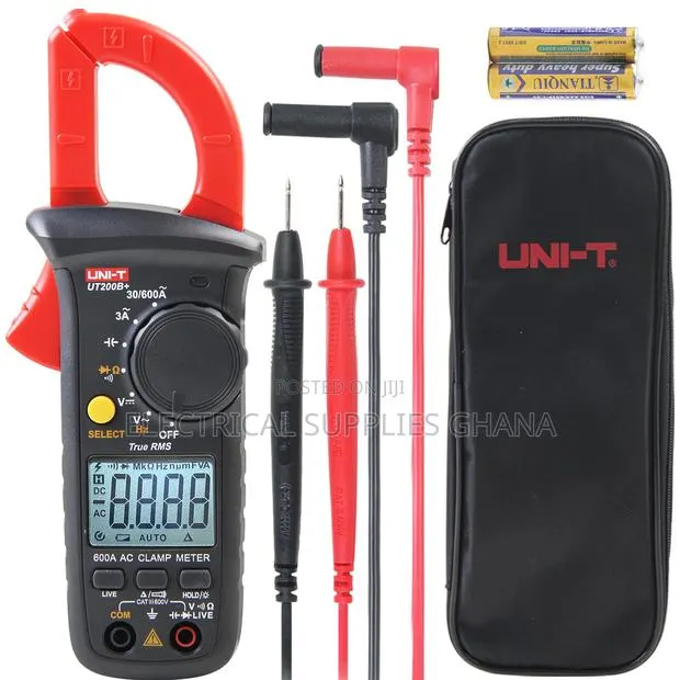 Uni-T Ut200b+ Digital Clamp Meter Ac/Dc Voltage Tester · Photo 1