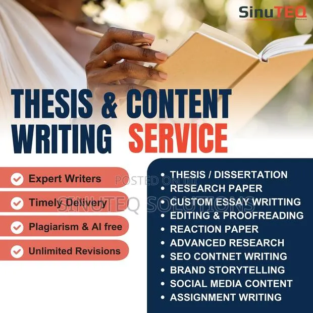 Thesis, Dissertation, Research, Essay Writing, Assignments · Photo 1