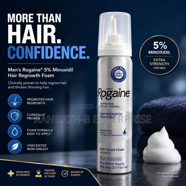 Original Rogaine – Your Trusted Hair Regrowth Foam · Photo 1