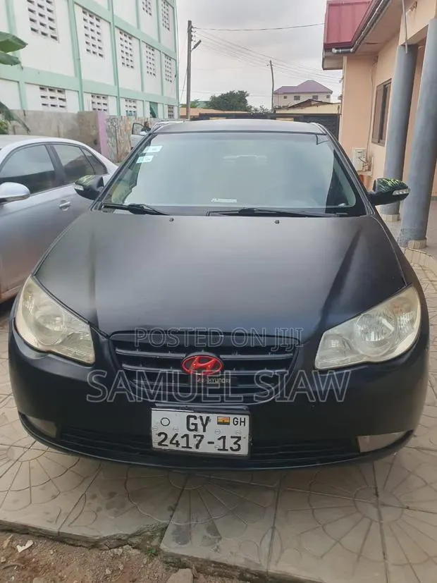 Hyundai Elantra 1.6 GLS 2007 Black · Photo 1