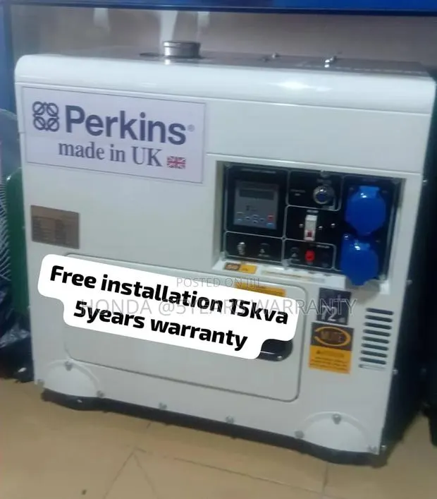 Perkins 15kva Soundproof Diesel Generator 16500w · Photo 1