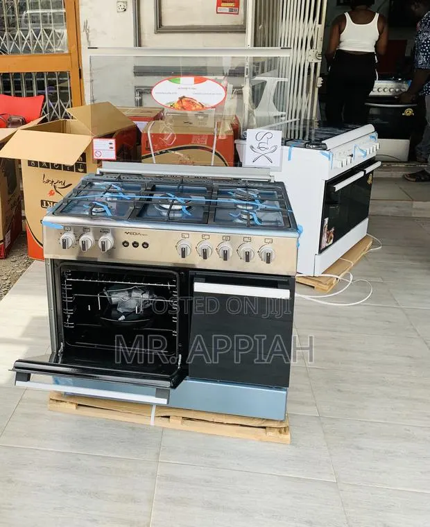 New Freestanding Mediatech 60x90cm 5 Gas Burner With Oven · Photo 1