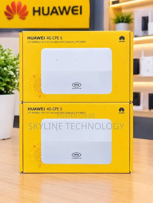 New Huawei Cat13 CPE 5 Dual Band Wifi 6 High Speed Router · Photo 1