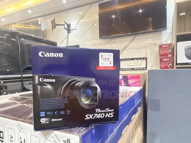 Canon Powershot SX740 HS Digital Camera (Black) · Photo 1