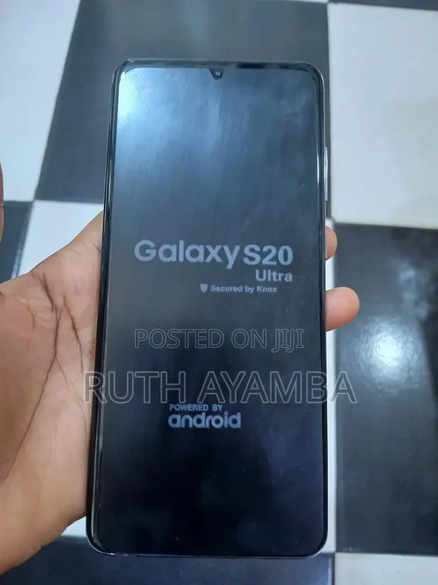 New Samsung Galaxy S20 Ultra 5G 128 GB Black · Photo 1